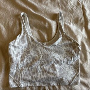 Lululemon Align Leopard Print Croptop